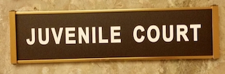 Juvenile Court Sign
