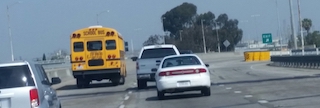 Car on Freeway