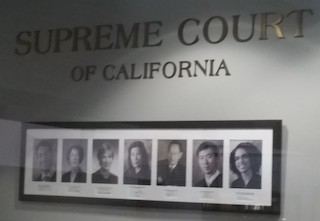 CA Supreme Court Portrait of Justices