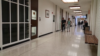Inside Westminster Courthouse