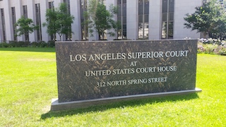 LA Superior Court in USDC Building Los Angeles