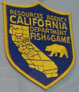 CA Fish and Game Patch