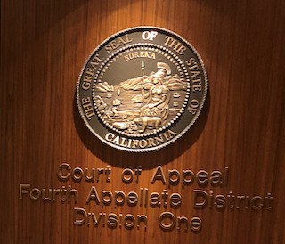 Fourth Appellate District Court of Appeal Division 1 San Diego