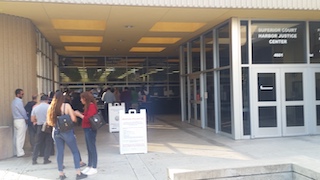 Newport Beach Courthouse Entrance