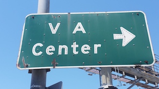 VA Center Sign