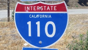 Freeway sign