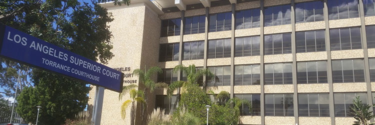 Exterior Facade of the Torrence Superior Courthouse